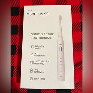 DMES Sonic Electric Toothbrush 5 Modes USB Rechargeable New in Sealed Box White